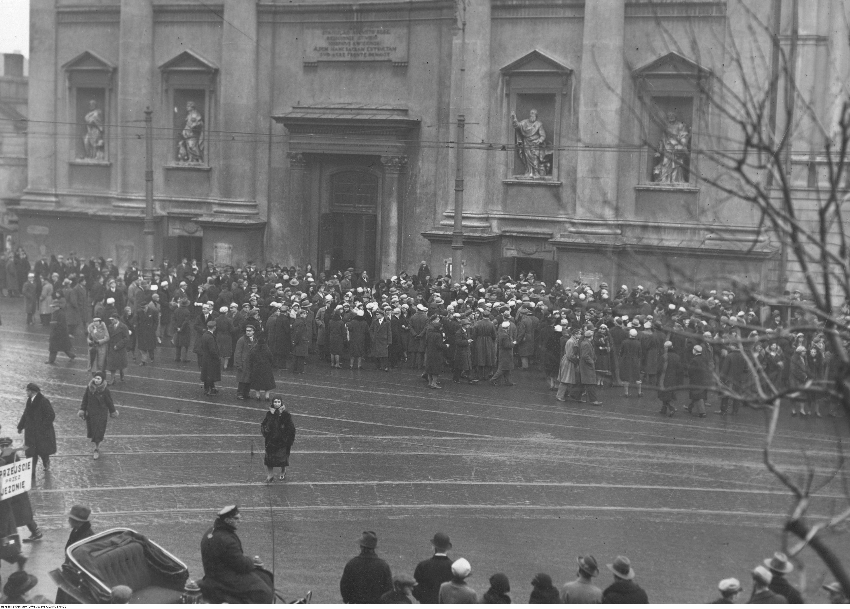 Protesty studenckie w Wilnie. Śmierć S.Wacławskiego (1931)